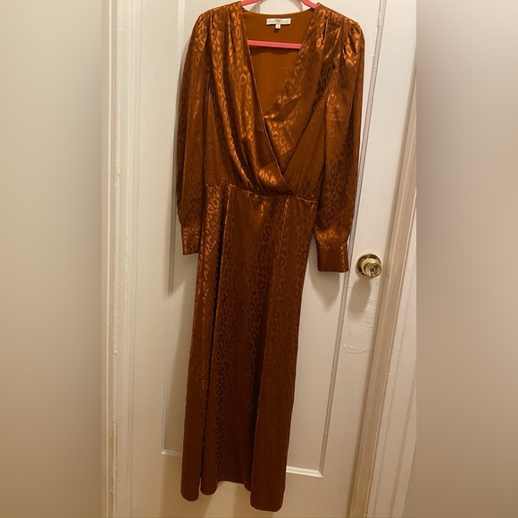 Favorite Daughter Dresses & Skirts - Favorite Daughter Brown Leopard Print Dress